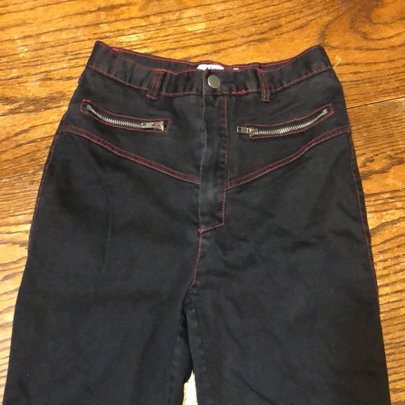 Tiger Mist Pants - Tiger Mist high waisted black pants